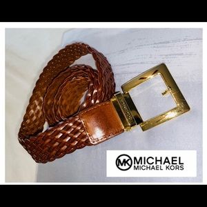 Michael Kors Leather Belt sz XL
